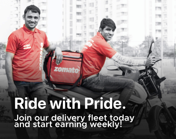 join zomato as a delivery boy